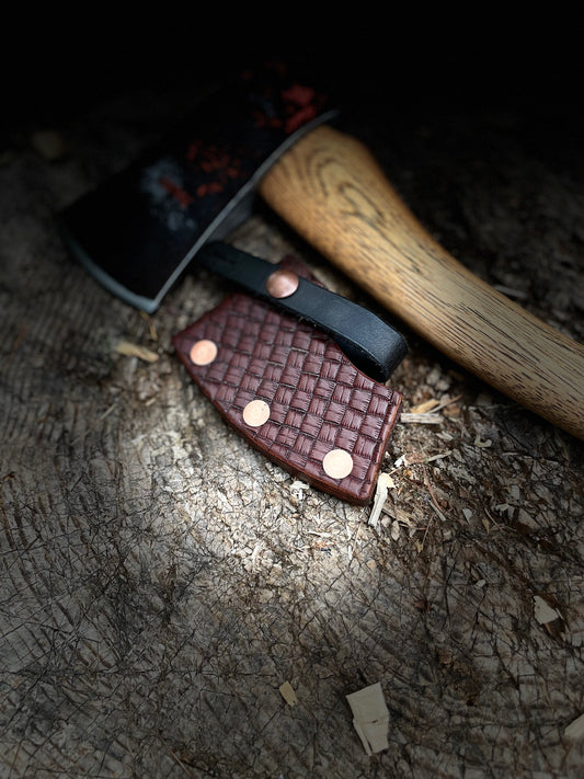 Sandvik Hatchet - Custom Leather
