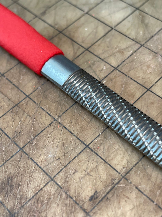 Iwasaki Half-Round Flat Milled-Tooth File 8” {Push}