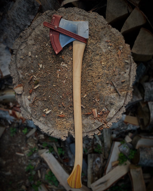 Goss Forge - Special Edition - Hickory handle with Canary Wood palm swell