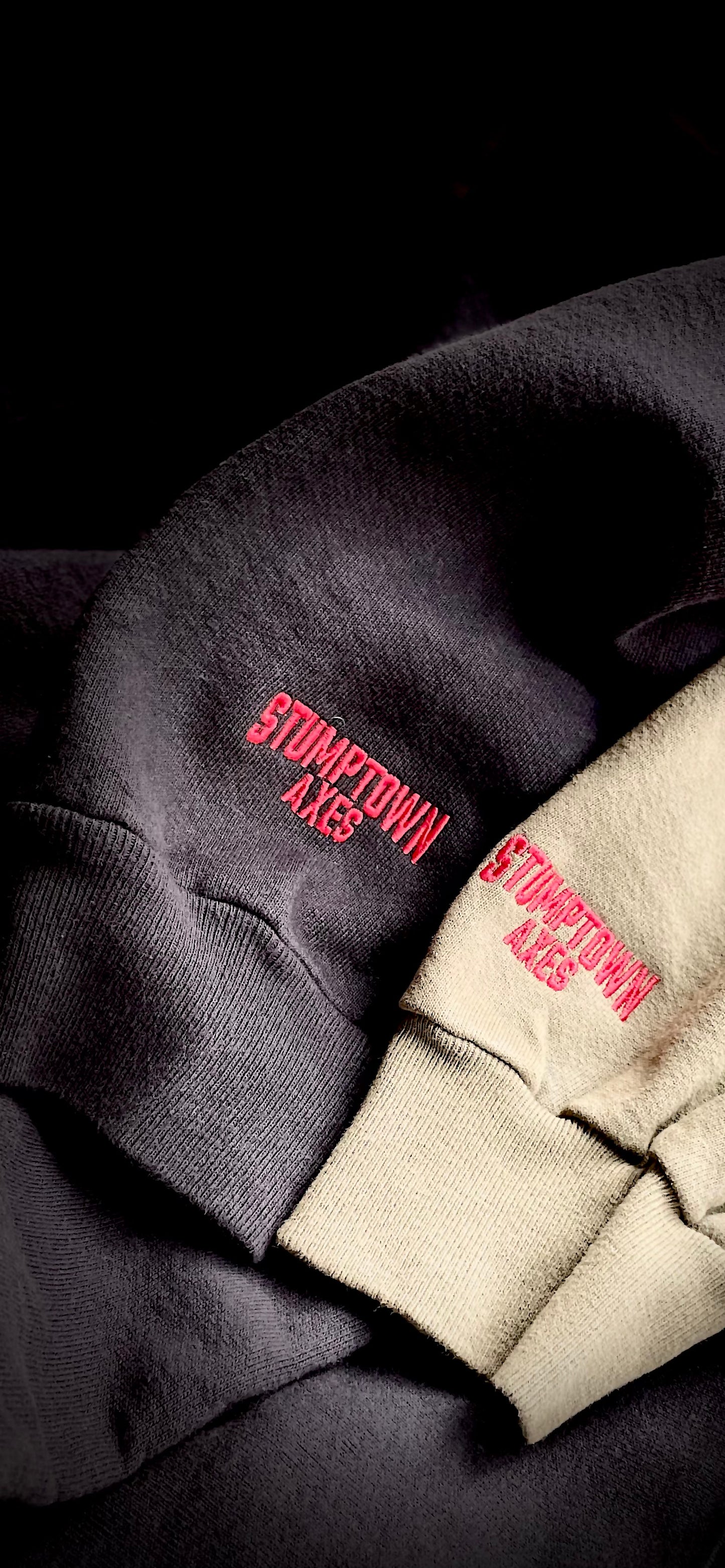 Stumptown Axes Crew Sweatshirt - Embriodered