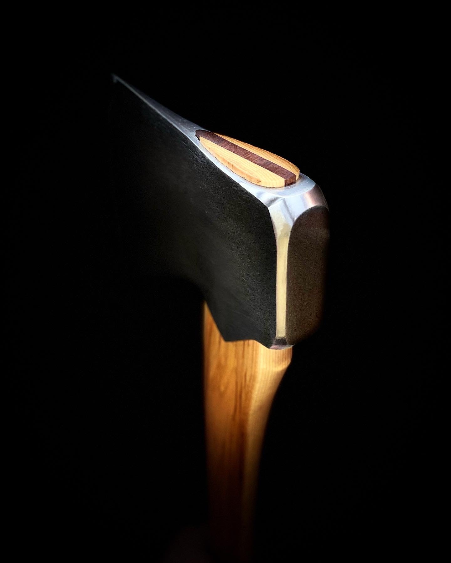 Straight Handle Kelly Woodslasher (Tiger Wood Palm Swell)