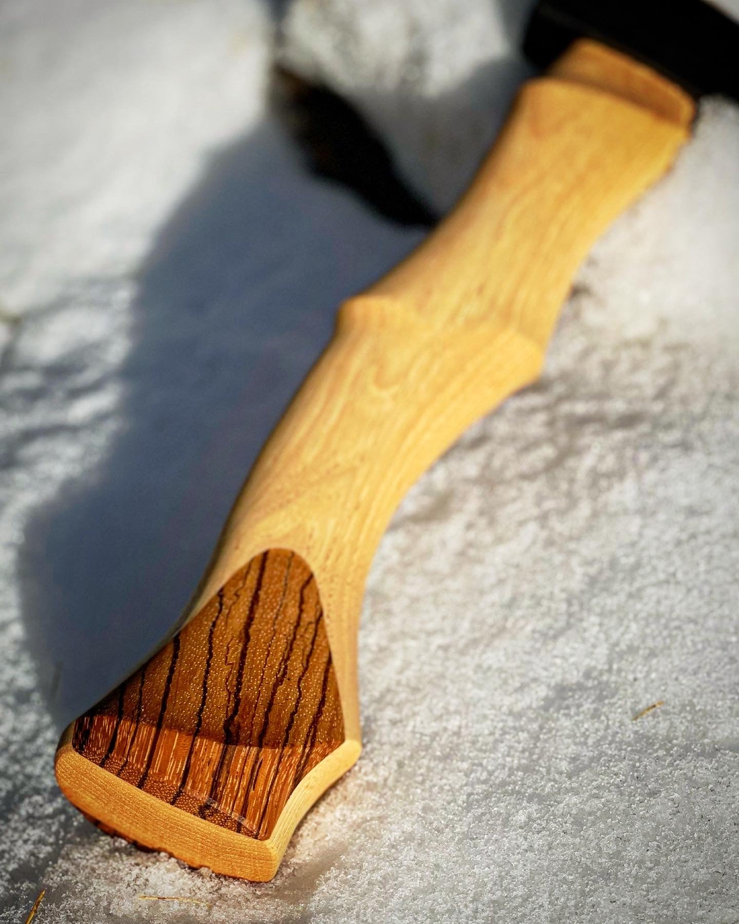 Norlund - Custom hickory handle and zebra wood