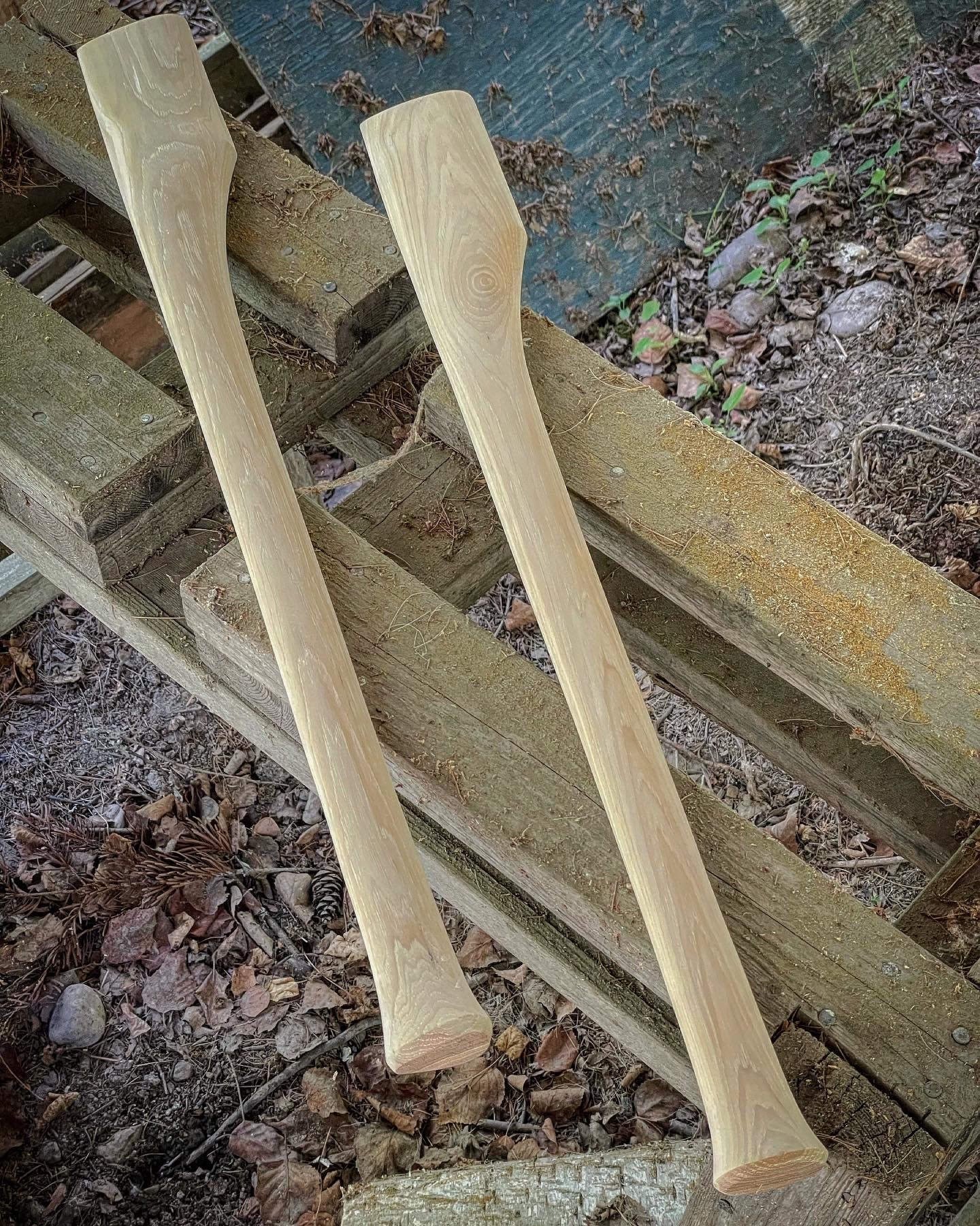 Hickory Handle Pair (Dowel Fix discount on one)