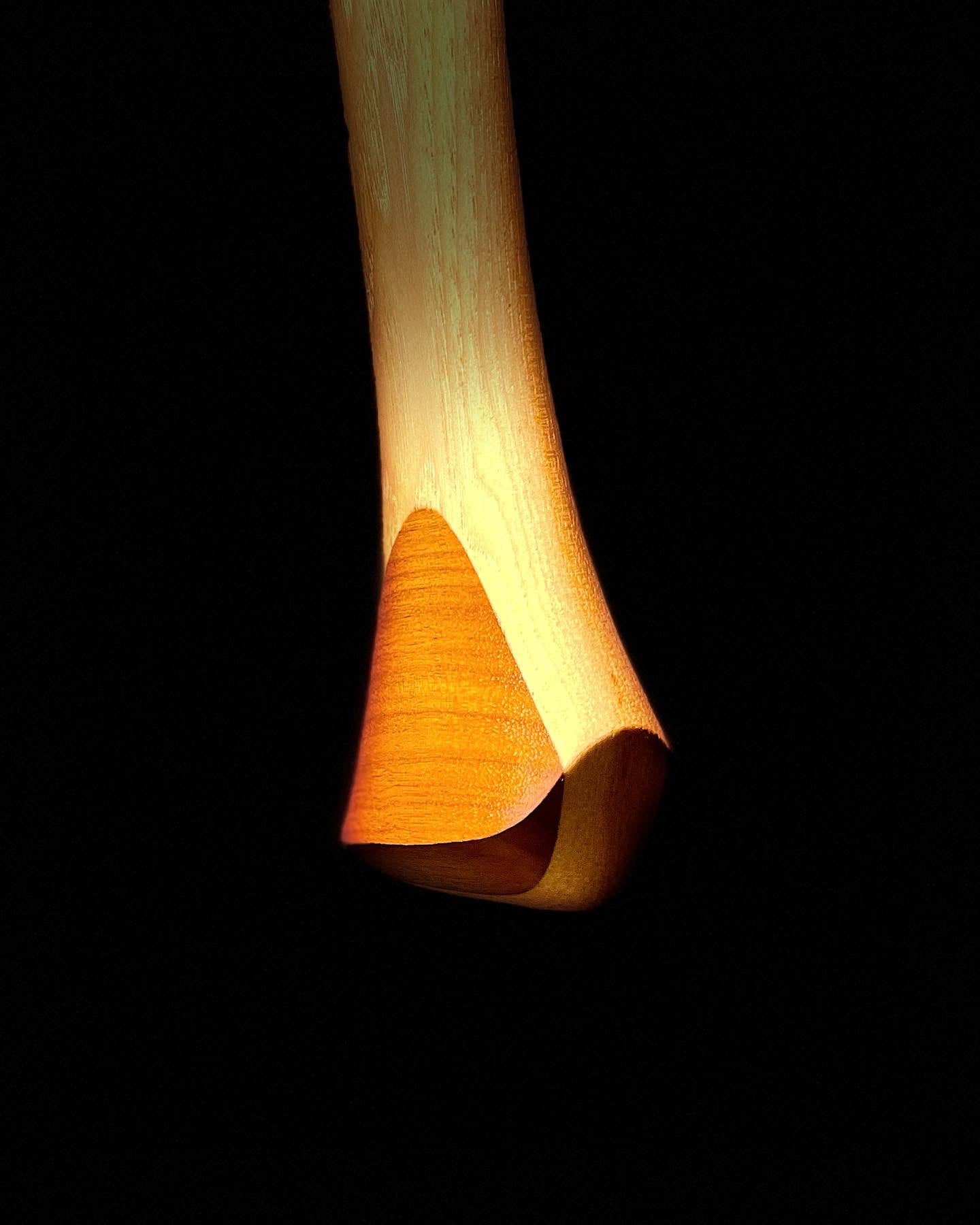 Straight Handle Kelly Woodslasher (Tiger Wood Palm Swell)