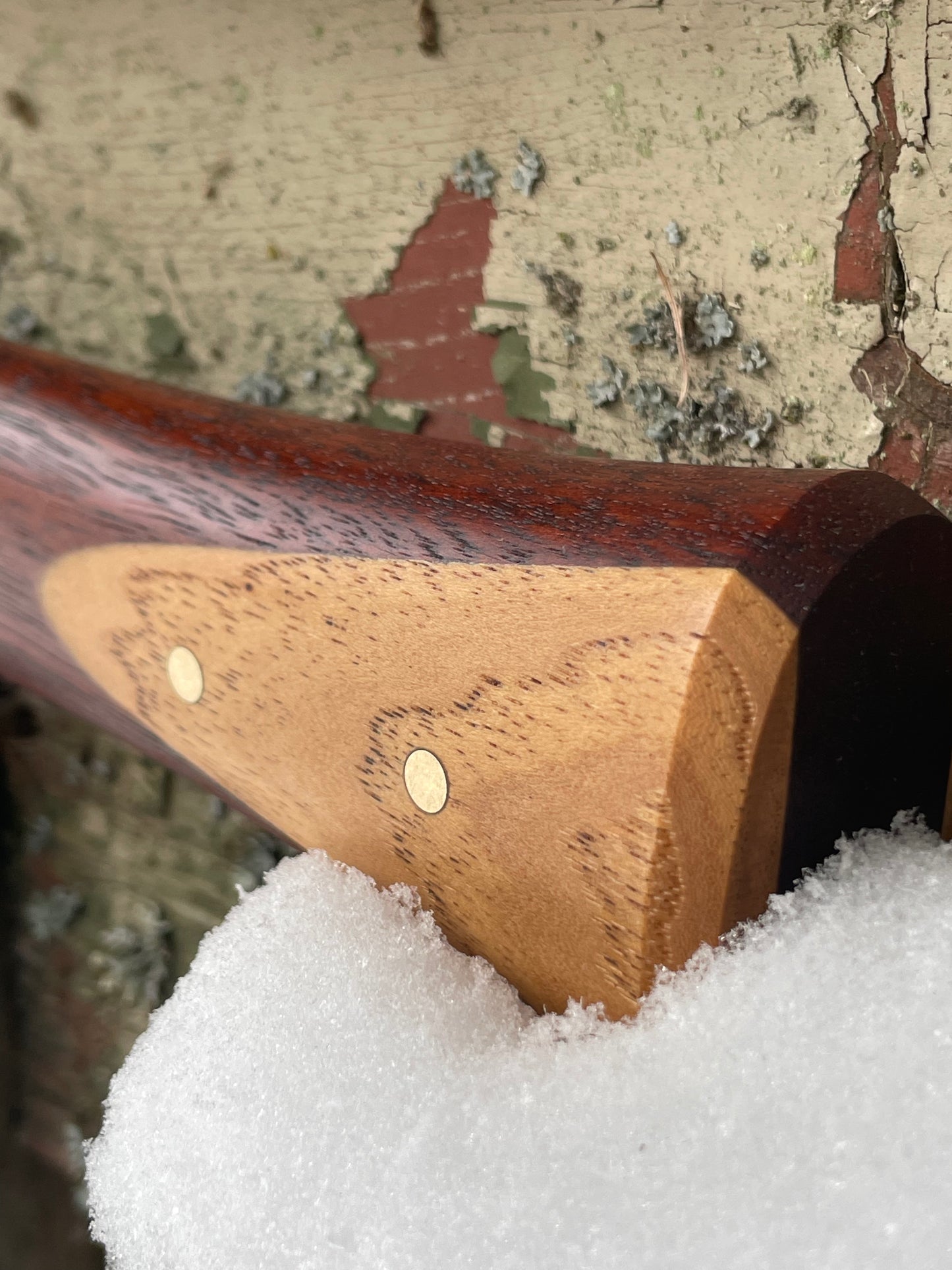 Jarrah/Hickory Laminate Handle - Sheath - Customer supplied head
