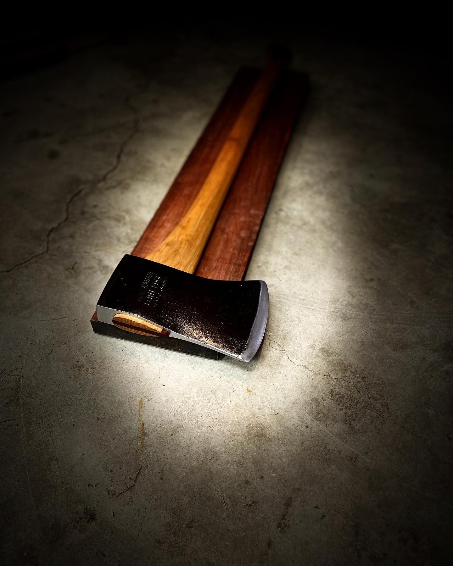 Kelly Flint Edge - Dayton - Straight Hickory Handle/ Bloodwood Swell