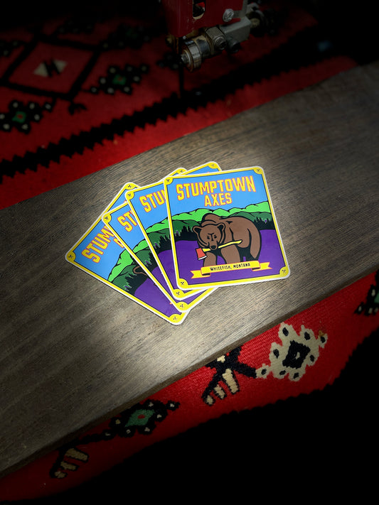 Stumptown Logo Sticker - Bear