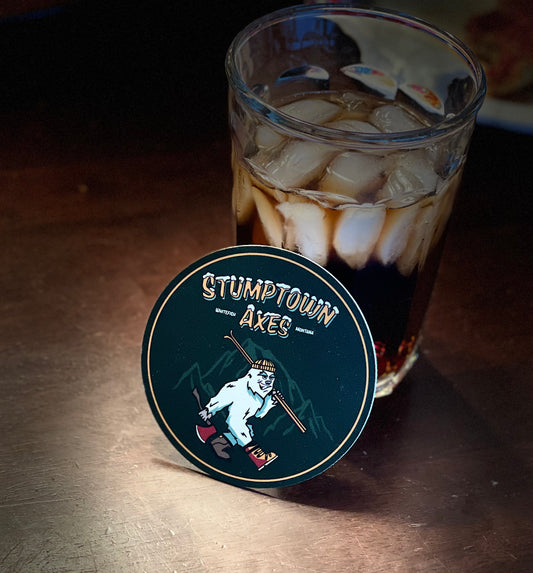 4 & 6 - Pack - Stumptown Axes - Coasters