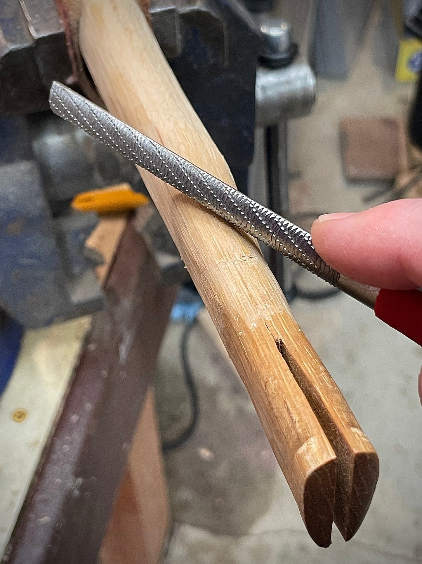 Iwasaki Half-Round Flat Milled-Tooth File 8” {Push} – Stumptown Axes