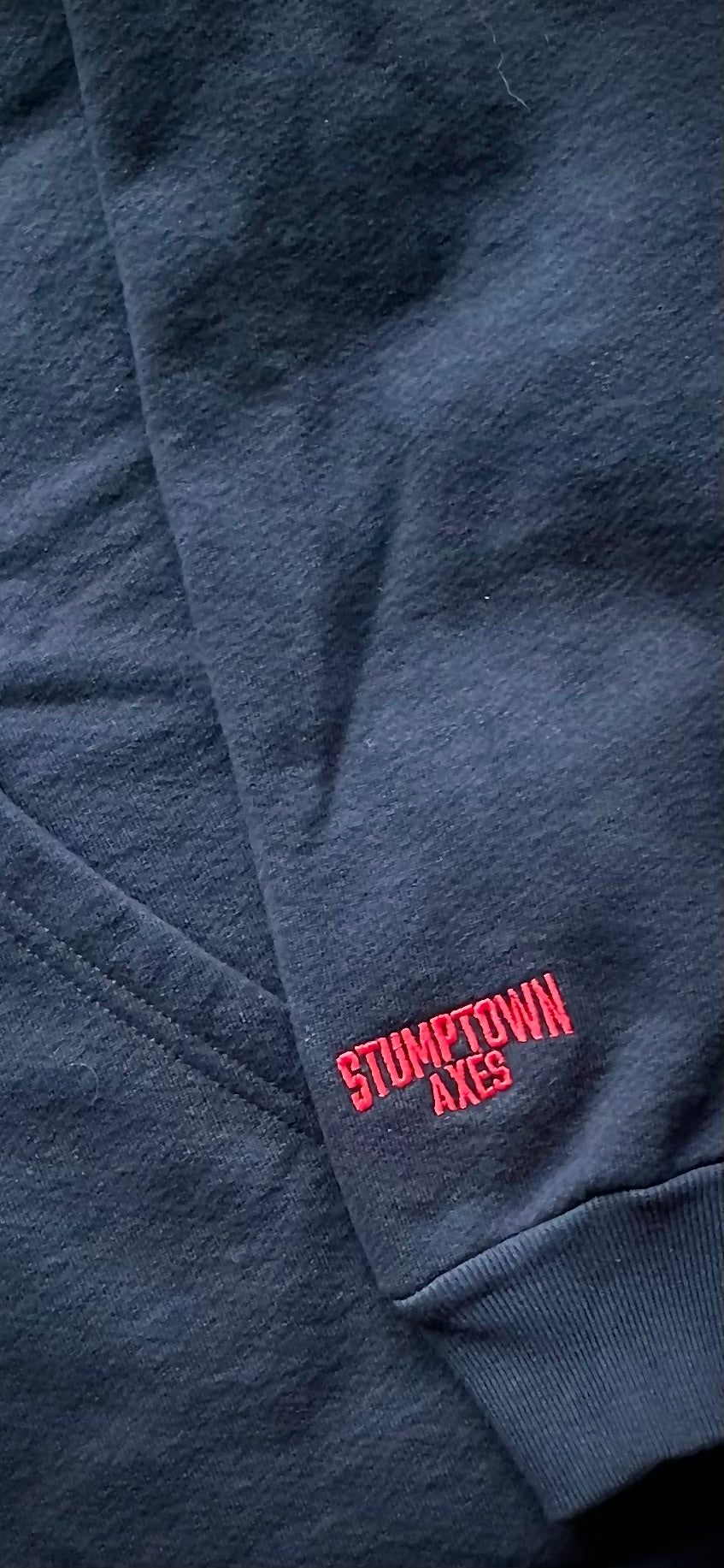 Stumptown Axes Zip-Up Hoodie - Embroidery